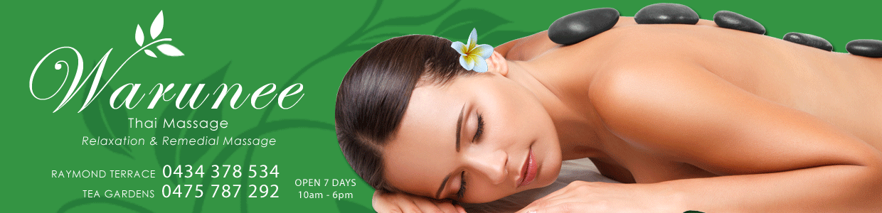 Warunee Thai Massage – Raymond Terrace & Tea Gardens Logo